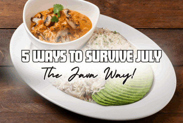 Java house mushroom and rice | The Java Way